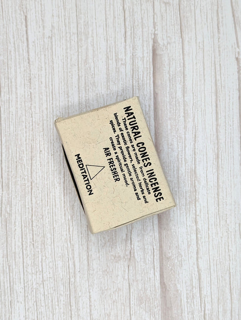 Meditation Natural Cone Incense